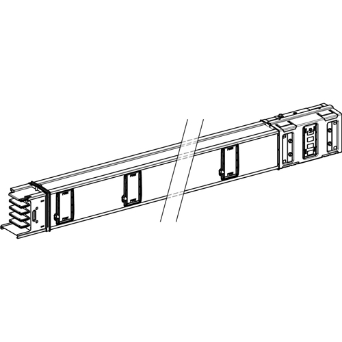 SCHNEIDER 630A BUSBAR TRUNKING 3MTR