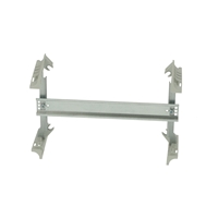 Fibox DIN rail system including front plate