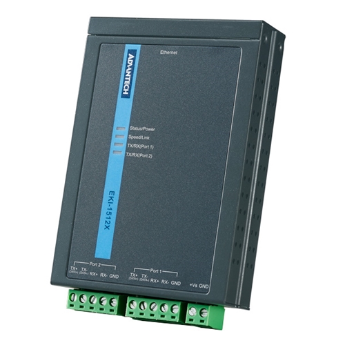 ADVANTECH 2 PORT RS-422/485 SERIAL DEVICE SERVER