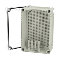 Fibox Flanged Base with screws for mounting