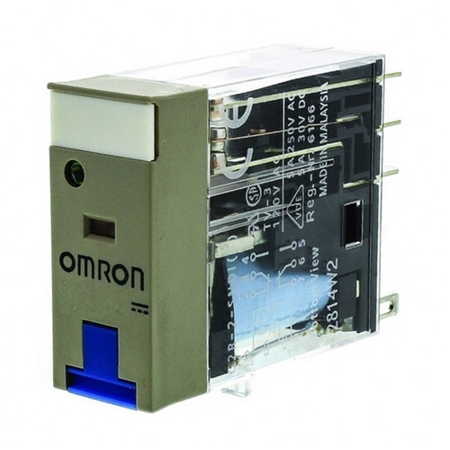 OMRON RELAY PLUG IN 8P DPDT 5A MECH & LED