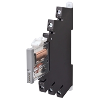 OMRON Slimline relay 6 mm incl. socket