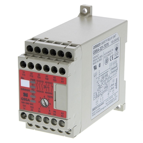 Omron Safety relay unit, 3PST-NO