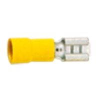 CEMBRE INSULATED YELLOW 6.35MM SPADE TERMINAL