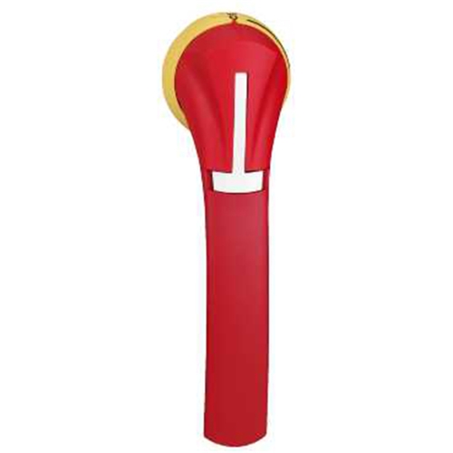 SCHNEIDER EXT FRONT HANDLE RED/YELLOW IP65 (FOR