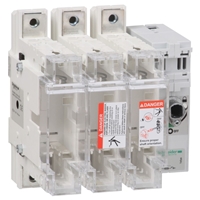 SCHNEIDER 3X125A FUSE DISCONNECT SWITCH