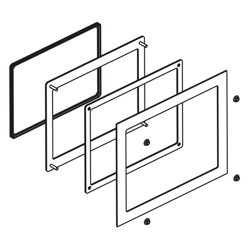 Schneider Electric Panel cutout adapter for mounti