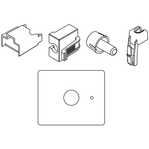 Schneider Electric option kit for 3''5 HMI panel s