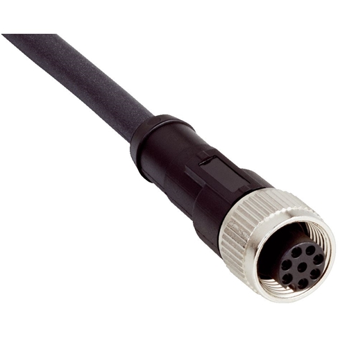 SICK-Female connector,M12,8-pin,straight 10M