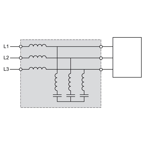 SCHNEIDER EMC FILTER for ATV61HD45N4