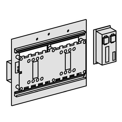 SCHNEIDER MCCB NS100-250 PLUG IN BASE ADAPTER KIT