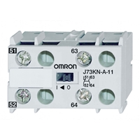 OMRON 4 NC CLOSED AUX TO SUIT J7KN RELAYS