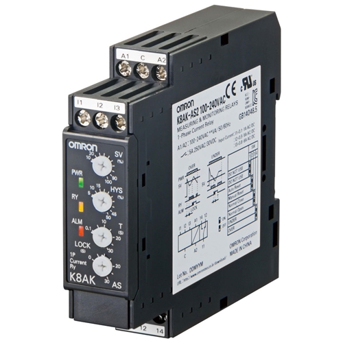 OMRON Monitoring relay 22.5mm wide