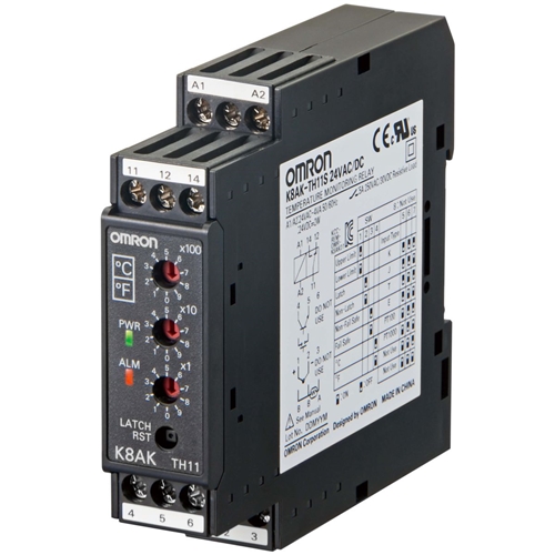 OMRON MONITORING RELAY 22.5MM WIDE 24VAC/DC SPDT