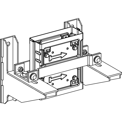 Schneider Electric BOTTOM SUPPORT FOR RISER 400A