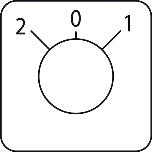 SCHNEIDER LABEL for cam switch