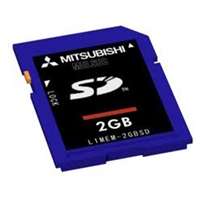 MITSUBISHI (238060) 2GB SD MEMORY CARD