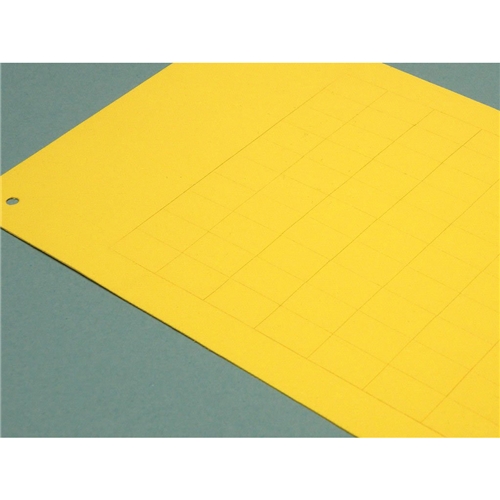 Cembre Adhesive label Label 11x38mm Yellow