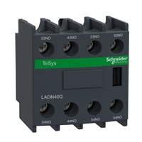 SCHNEIDER FRONT CONTACTS BLOCK 4 NO