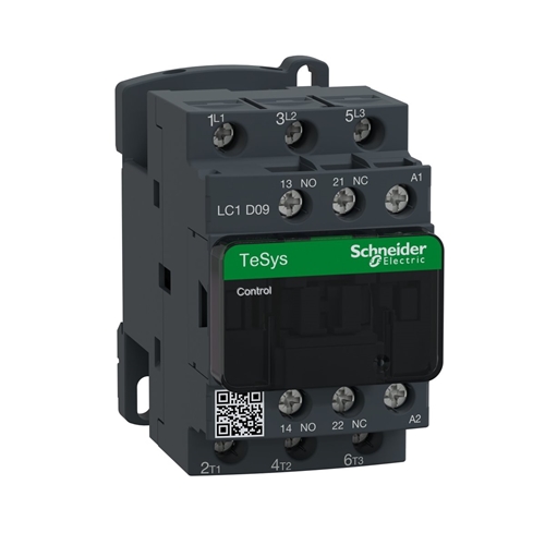 SCHNEIDER CONTACTOR 9A 1NO + 1NC 48V 50/60HZ