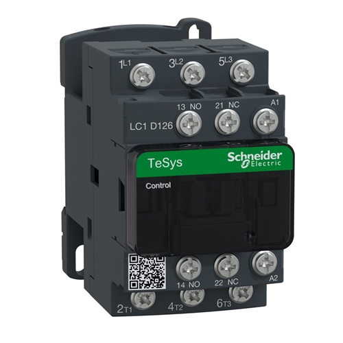 SCHNEIDER CONTACTOR 3P 12A 220V 50/60HZ LUG