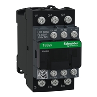 SCHNEIDER CONTACTOR 25A 110V DC RAIL SPEC