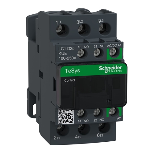 SCHNEIDER TeSys D CONTACTOR 3P 25A