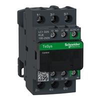 SCHNEIDER TeSys D CONTACTOR 3P 25A