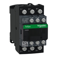 SCHNEIDER 32A 3 POLE RAIL SPEC 110V DC CONTACTOR