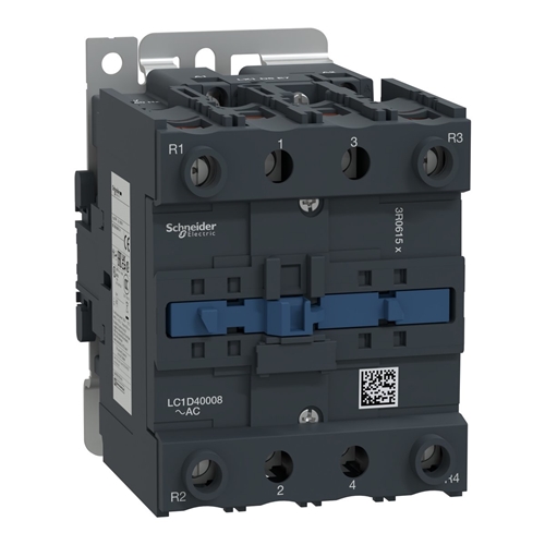 SCHNEIDER CONTACTOR 2N/O 2N/C 60AMP AC1 RATED