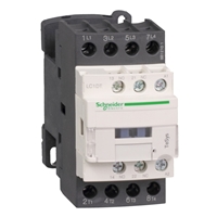 SCHNEIDER CONTACTOR 4P 25A 110VAC