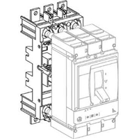 SCHNEIDER 4P PLUG-IN BASE (NSX400/630)