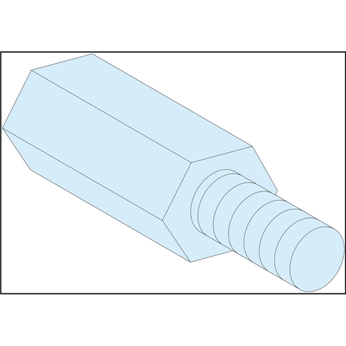 Schneider Electric PSet 4 Hexagonal Spacers M6 H23