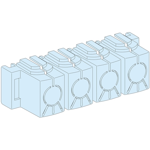 Schneider Electric PSet 8 IPXXB Cvr/Lgy BW Insul.B