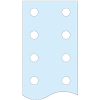 Schneider Electric Lnrgy PE VBar W.Hol 25X5 L1675