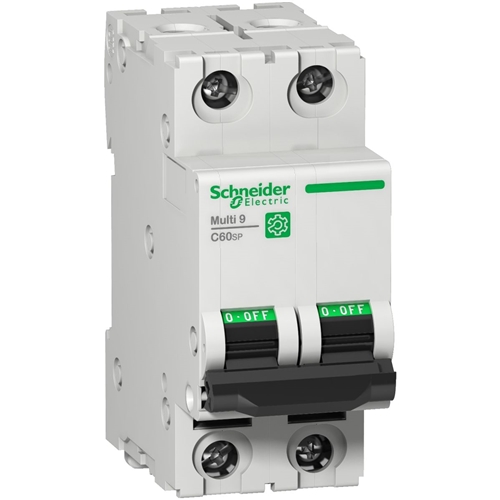 Schneider Electric C60SP 2P B 2A 10KA 277V UL1077