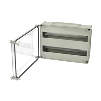 Fibox Flanged Base with screws for mounting