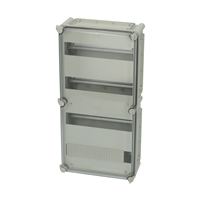 Fibox Flanged Base with screws for mounting