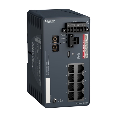 Schneider Electric Modicon Managed Switch, 8 ports