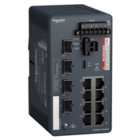 SCHNEIDER Managed Switch 8TX/4SFP-Gbit