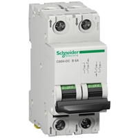 SCHNEIDER MCB 6A 2 POLE 110VDC