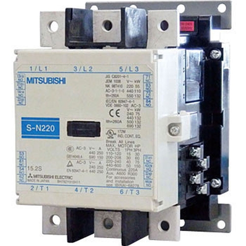 MITSUBISHI (113660) 200VAC CONTACTOR (AC3, 132KW