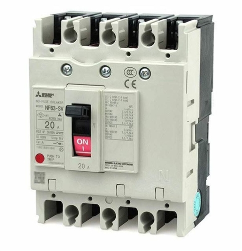 MITSUBISHI (254764) 4 POLE 50A CIRCUIT BREAKER