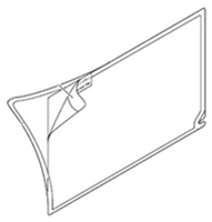 MITSUBISHI (273497) Protective sheet for HMI