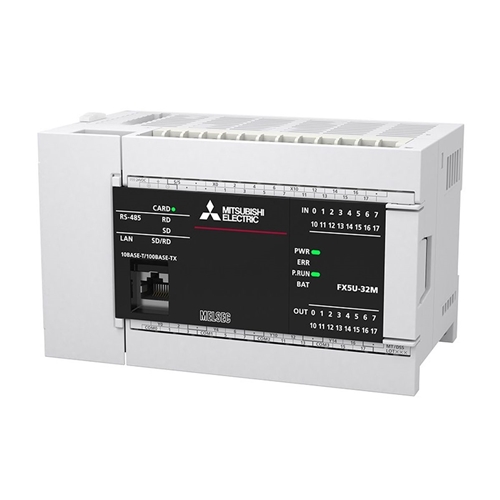 MITSUBISHI (297438) PLC WITH 16 24VDC INPUTS; 16