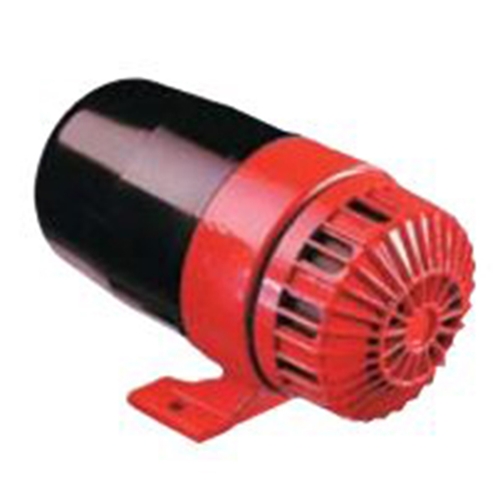 KLAXON MONO 72 SIREN RED/BLACK 110VAC/DC