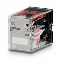 OMRON RELAY PLUG IN 4PDT 3A LED 220 - 240VAC