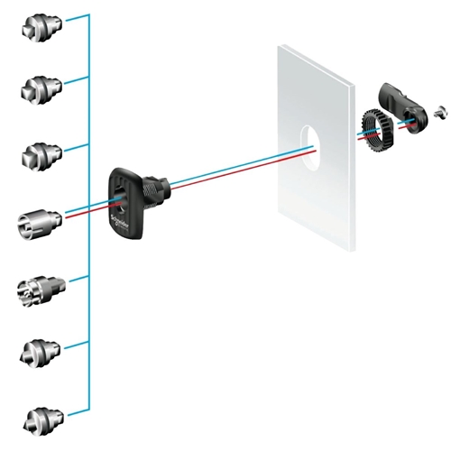 SCHNEIDER S3D 7mm Square Lock Insert