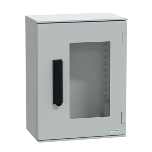 Schneider Electric PLM Glazed 3 locks H430xW330xD2