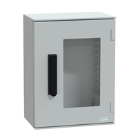 Schneider Electric PLM Glazed 3 locks H430xW330xD2